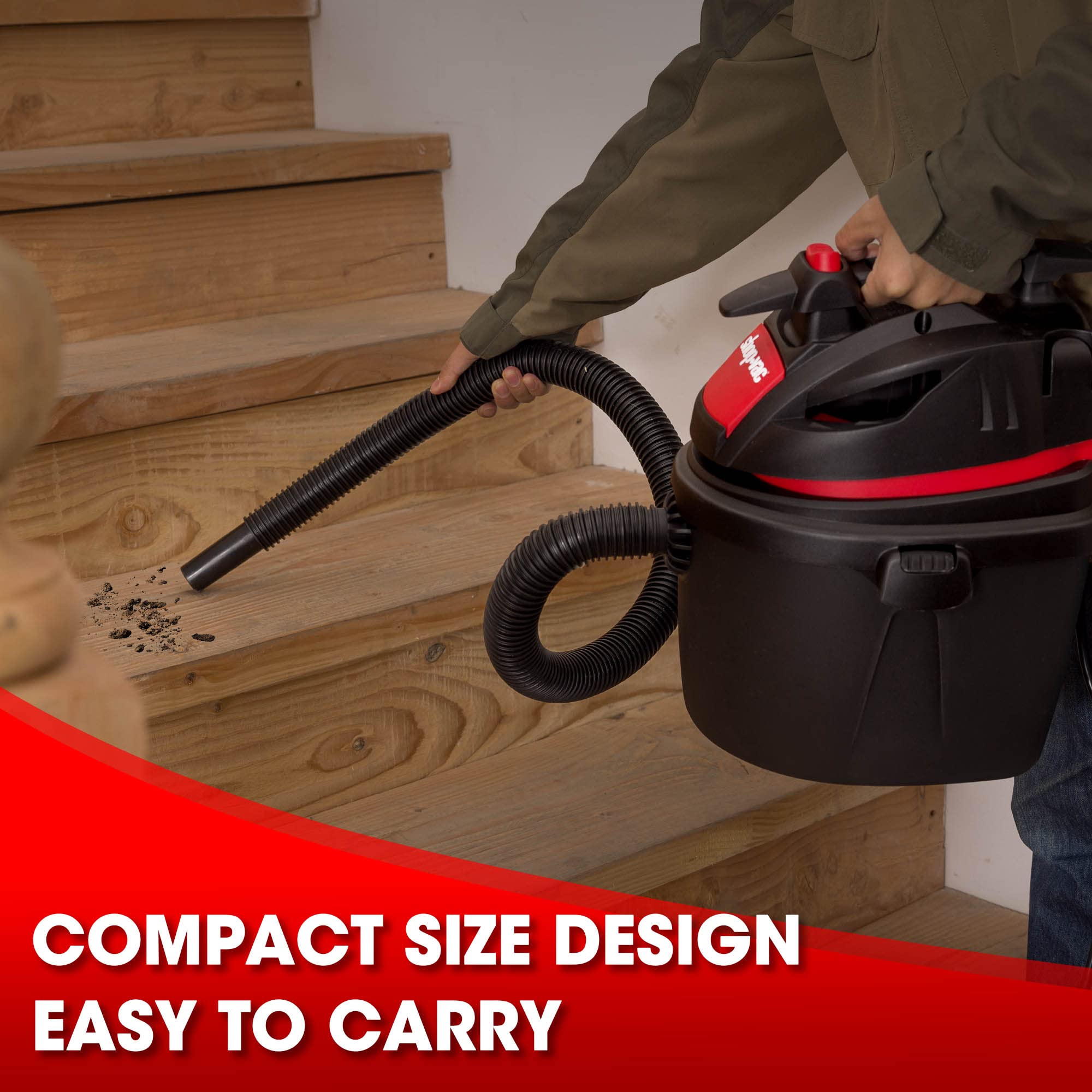 Foto 6 pulgar | Aspiradora Shop-vac 9,5 L 2.5 Peak Portátil y Compacta - Venta Internacional