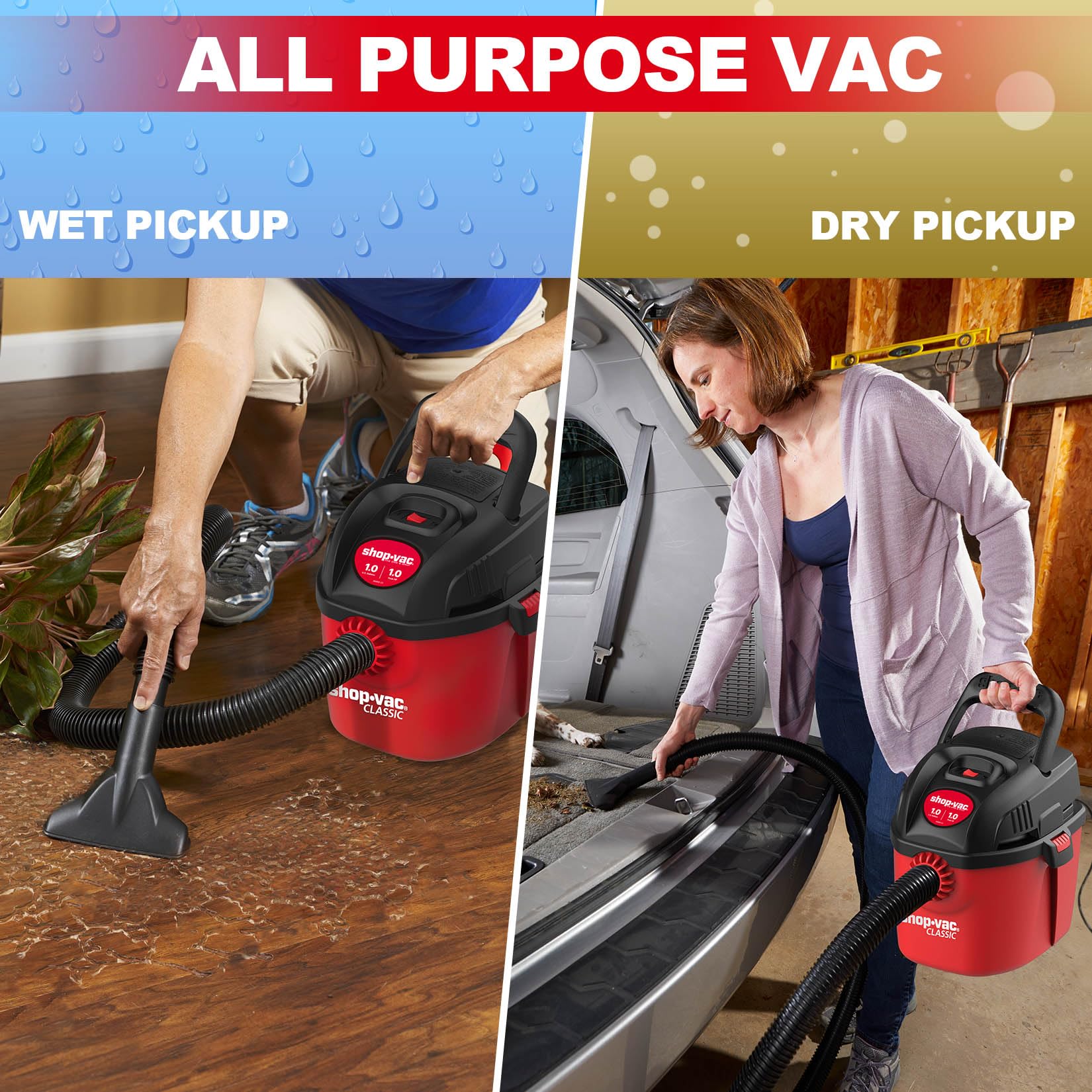Foto 7 pulgar | Aspiradora para Productos Húmedos y Secos Shop-vac 2021000 3,8L 1HP - Venta Internacional