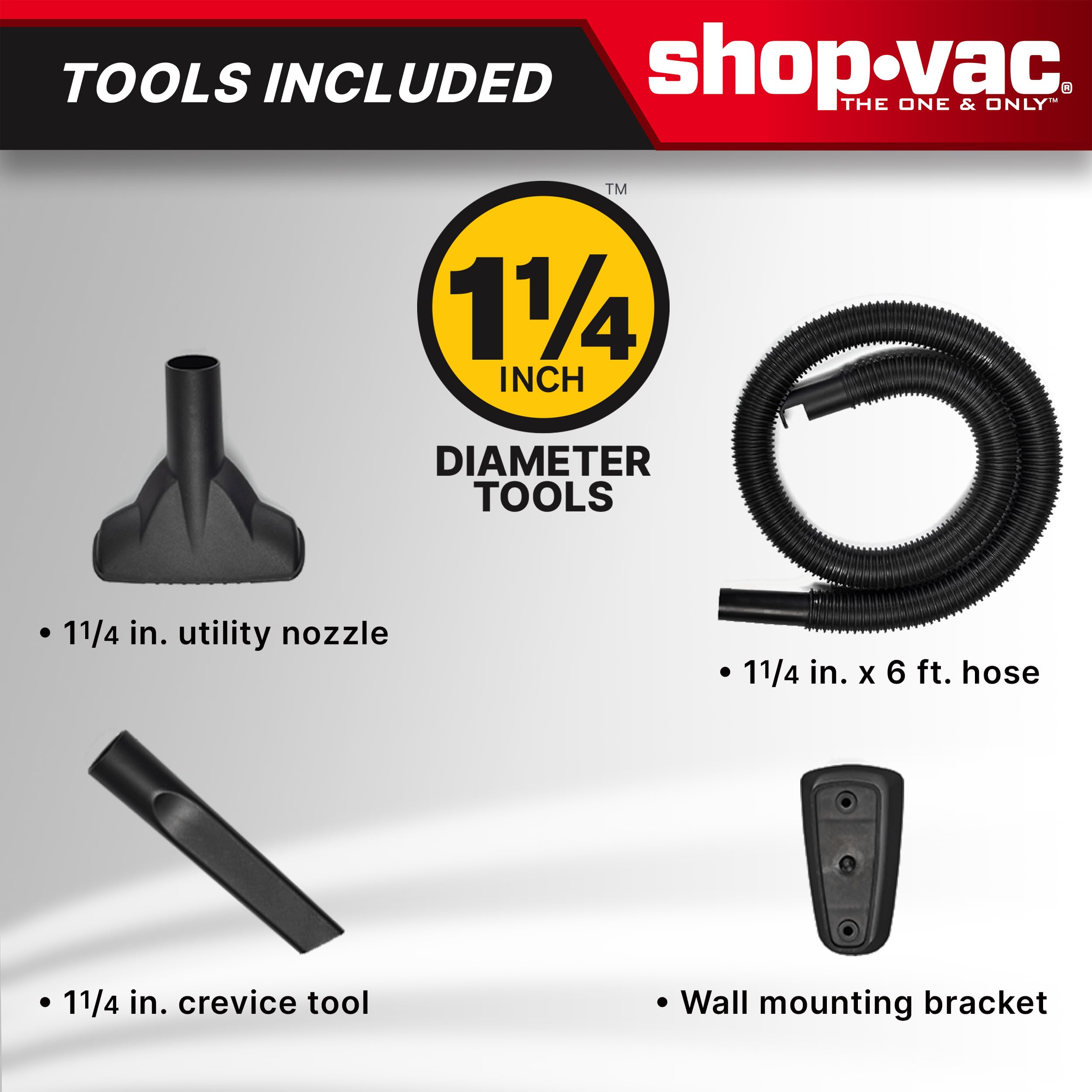 Foto 4 pulgar | Aspiradora Shop-vac 9303511 De 9,5 L con Manguera 1,25 cm x 1,2 m - Venta Internacional