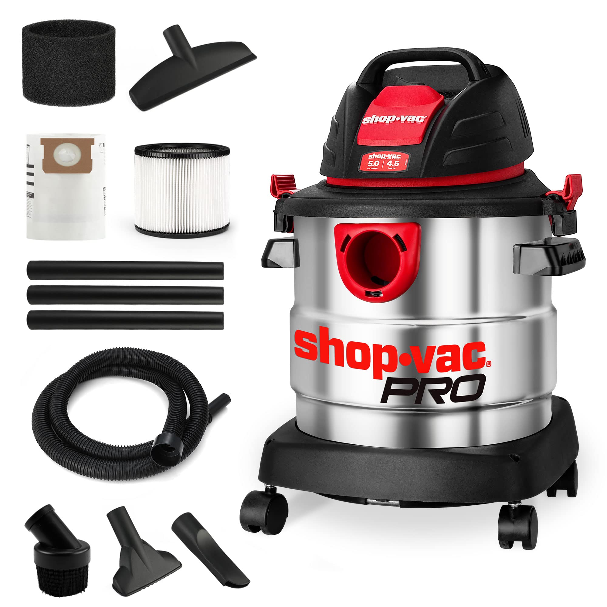 Foto 1 | Aspiradora Shop-vac 4.5 Peak Hp Acero Inoxidable - Venta Internacional
