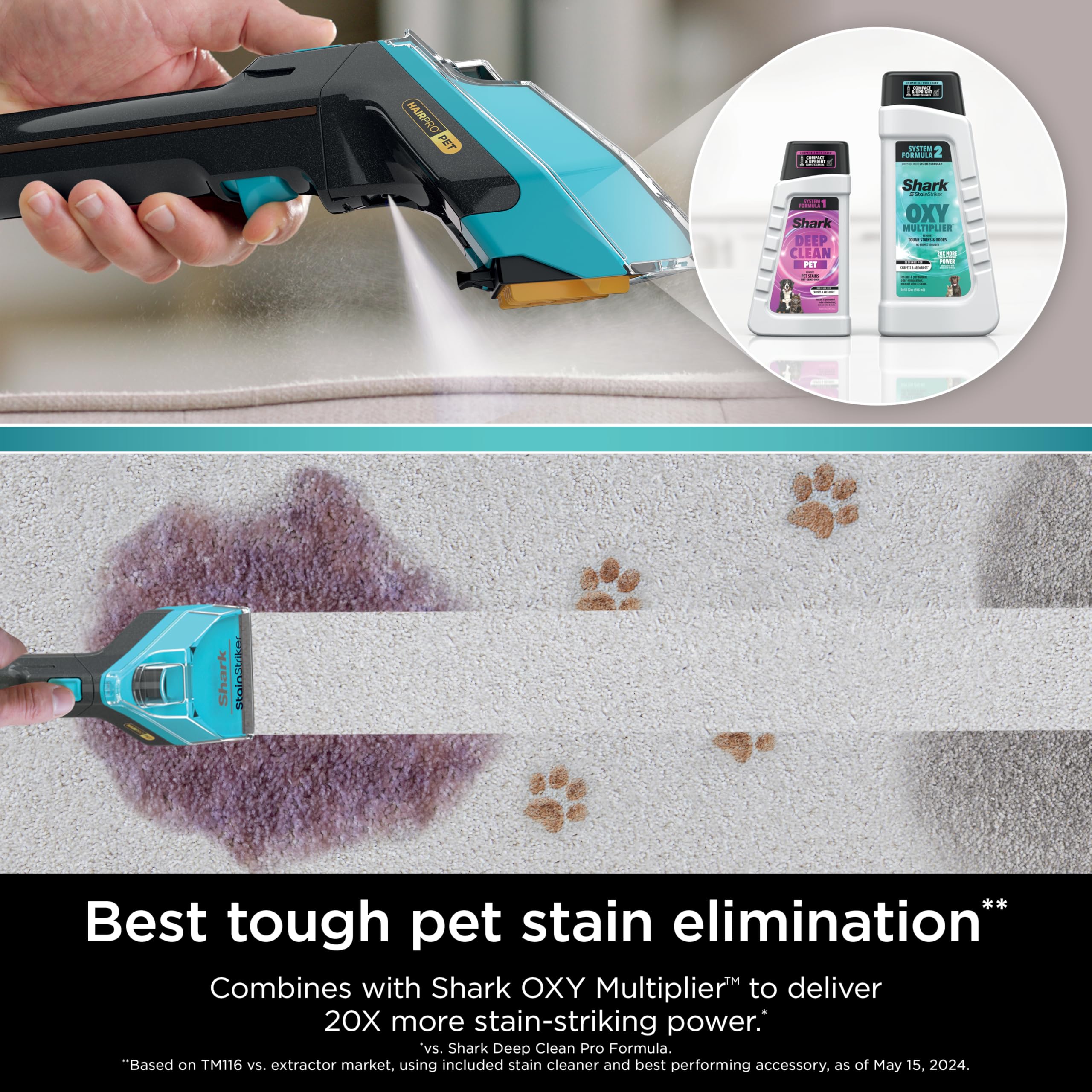 Foto 3 pulgar | Paquete De Limpiador De Alfombras Shark Stainstriker Pet Para Pxcpbundle - Venta Internacional.