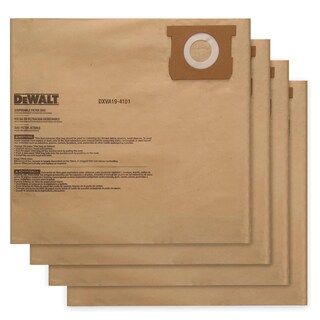 Foto 1 | Bolsas Desechables Para Filtro De Polvo Dewalt Dxva19-4101, Paquete De 4 - Venta Internacional.
