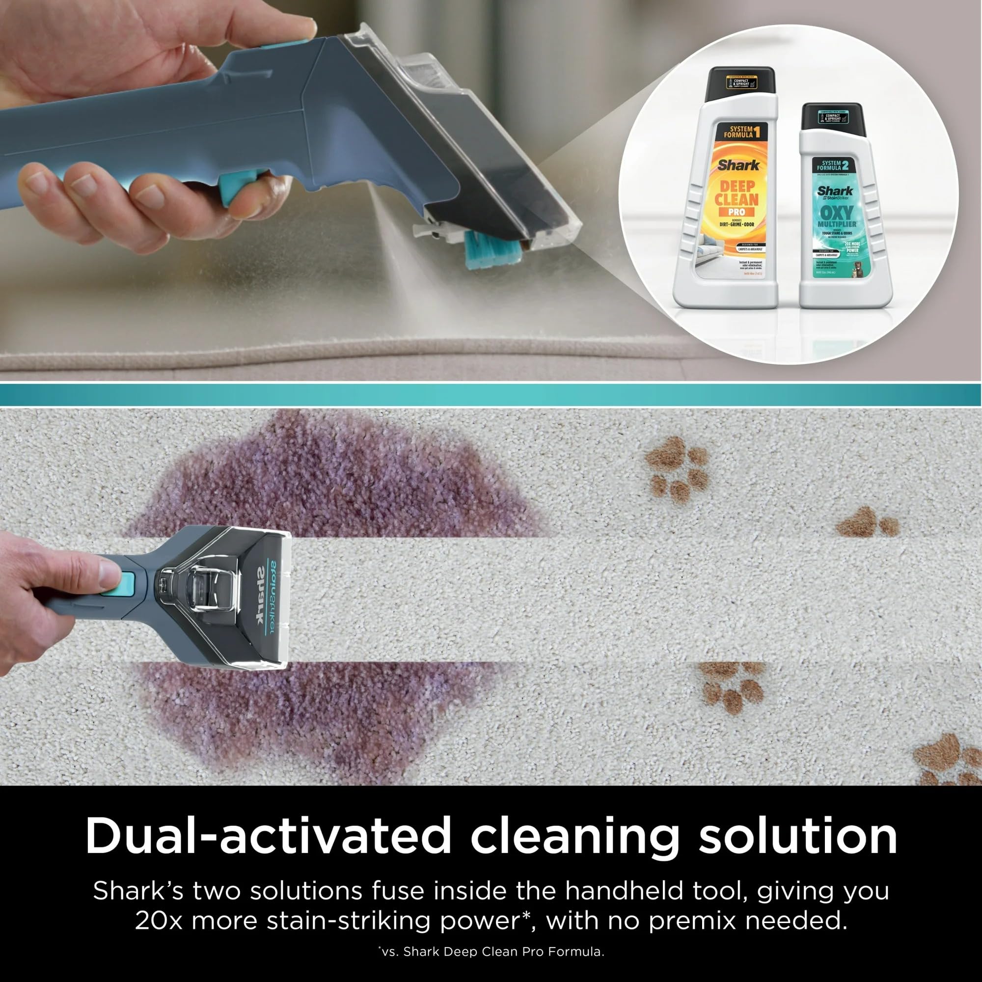 Foto 3 pulgar | Reacondicionado Limpiador Portátil Para Alfombras Y Tapicería Shark Px200 Stainstriker - Venta Internacional.