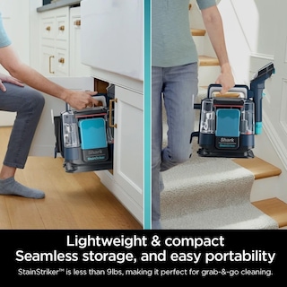 Foto 7 | Reacondicionado Limpiador Portátil Para Alfombras Y Tapicería Shark Px200 Stainstriker - Venta Internacional.