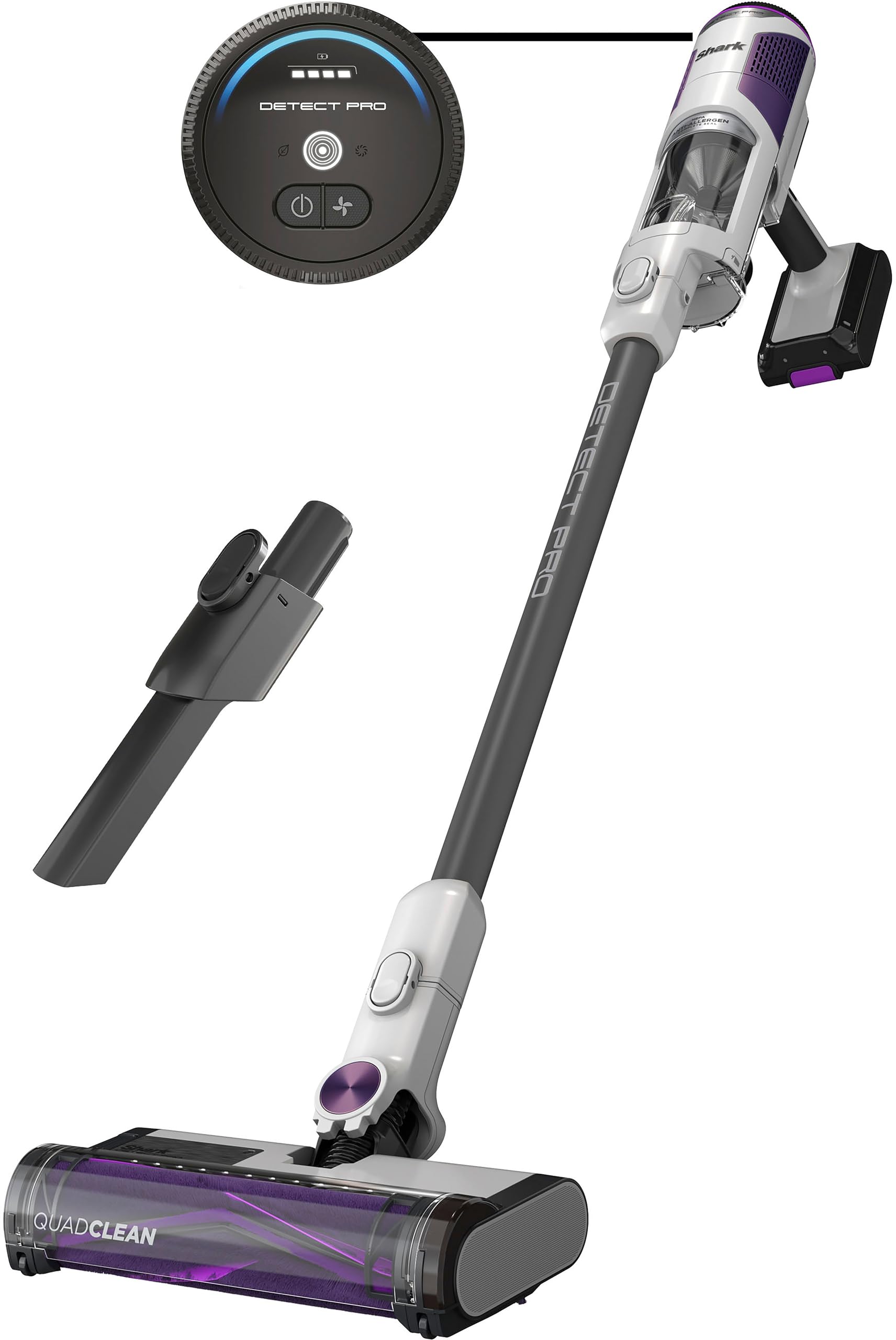 Reacondicionado Aspiradora De Varilla Inalámbrica Shark Iw1111 Detect Pro Con Filtro Hepa - Venta Internacional.