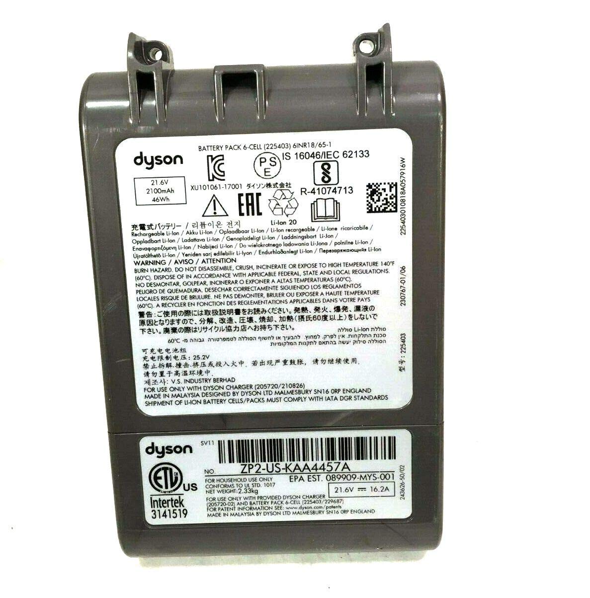 Foto 4 pulgar | Batería Dyson V7 968670-06 Para Aspiradora Dyson V7 - Venta Internacional.