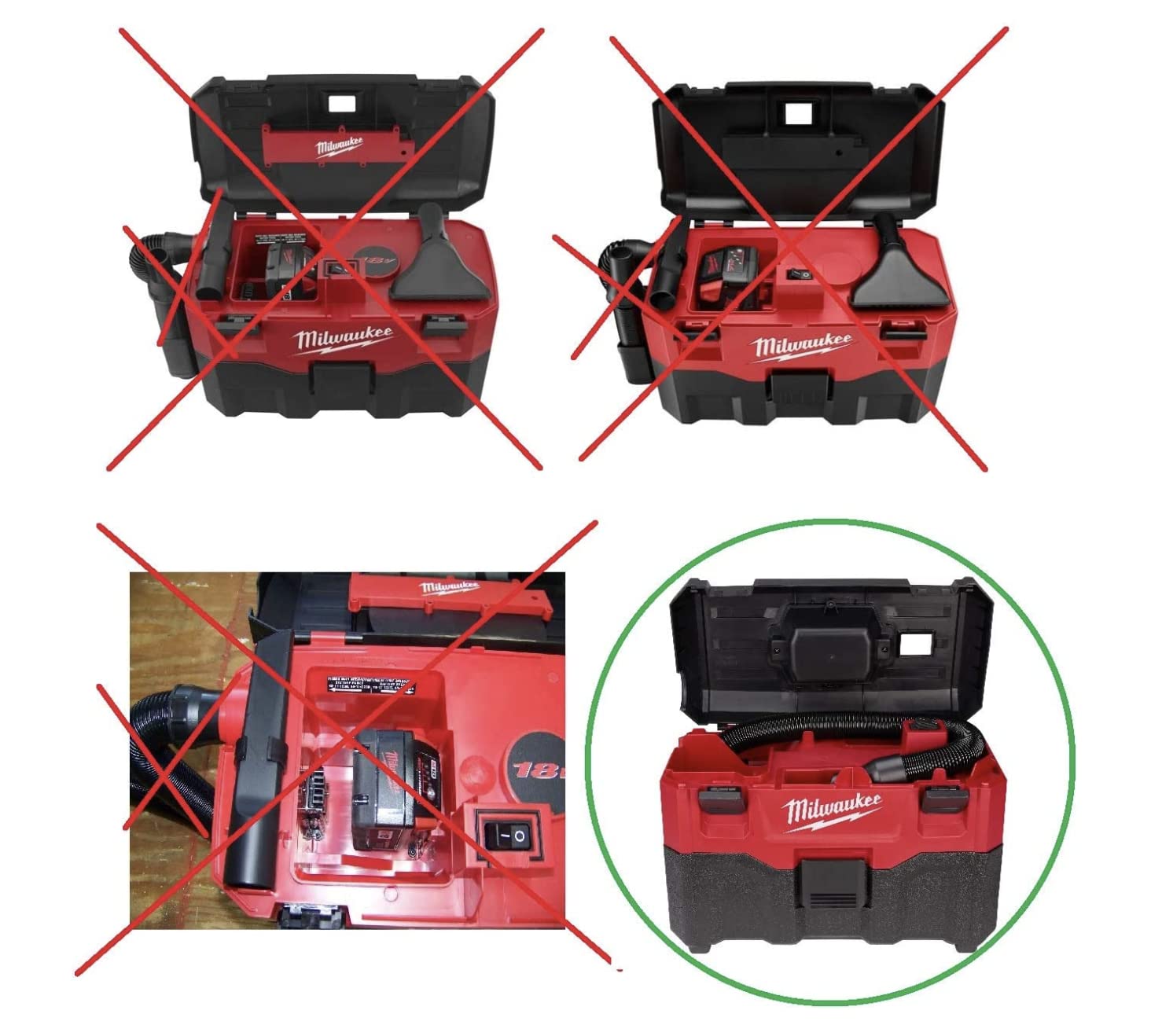 Foto 3 pulgar | Manguera Milwaukee para Aspiradora M12 0960-20 - Venta Internacional