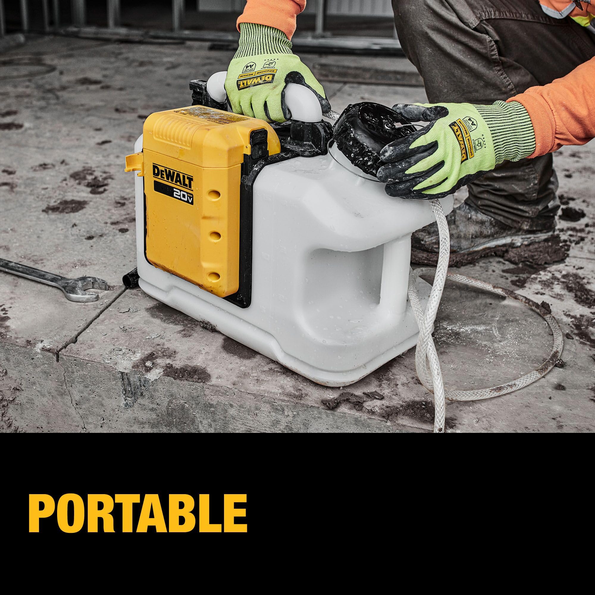 Foto 4 pulgar | Tanque De Agua Dewalt 20v Max Powered Portátil De 15 L (4 Galones) - Venta Internacional.