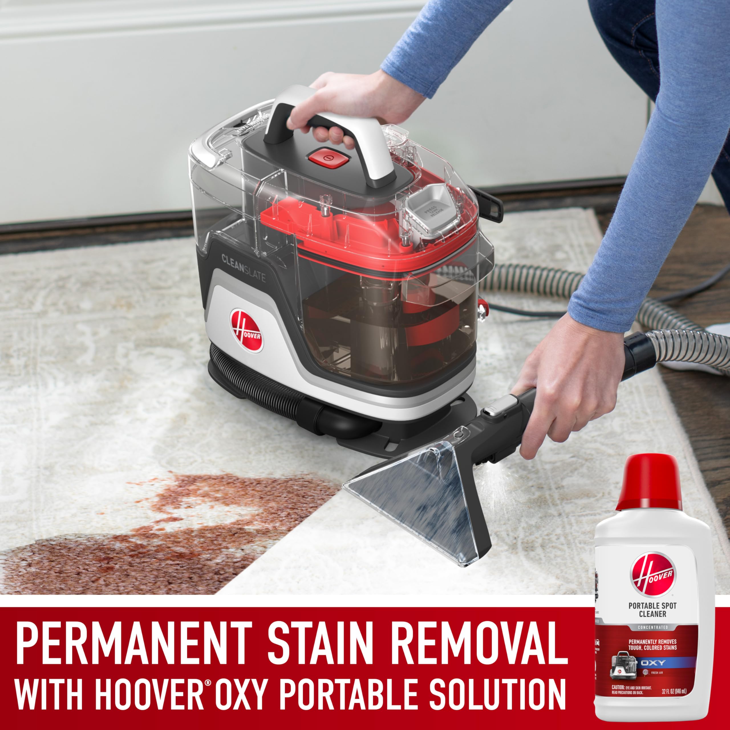 Foto 7 | Limpiador De Manchas Para Alfombras Y Tapicería Hoover Cleanslate Pet - Venta Internacional.