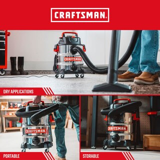 Foto 4 | Aspiradora En Seco Y Húmedo Craftsman Cmxevbe17155, 10 Galones, 6.0 Peak Hp - Venta Internacional.