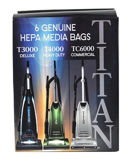 Foto 1 | Bolsas Para Aspiradora Titan T3000, T4000, Tc6000 De Papel Hepa Tuv-h, Paquete De 6 Unidades - Venta Internacional.