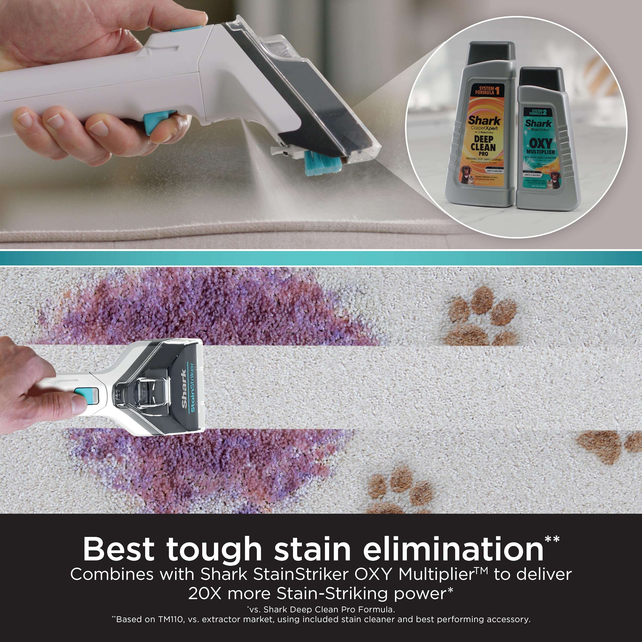 Foto 2 | Solución Limpiadora De Alfombras Shark Carpetxpert Deep Clean Pro 1.4l - Venta Internacional.