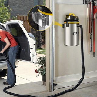 Foto 5 | Aspiradora Colgante Para Uso Húmedo Y Seco Stanley, 4.5 Galones, 4 Hp, Acero Inoxidable - Venta Internacional.