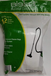Foto 1 | Bolsas Para Aspiradora Bissell Big Green Commercial C3000, 2,25 L, Paquete De 12 - Venta Internacional.