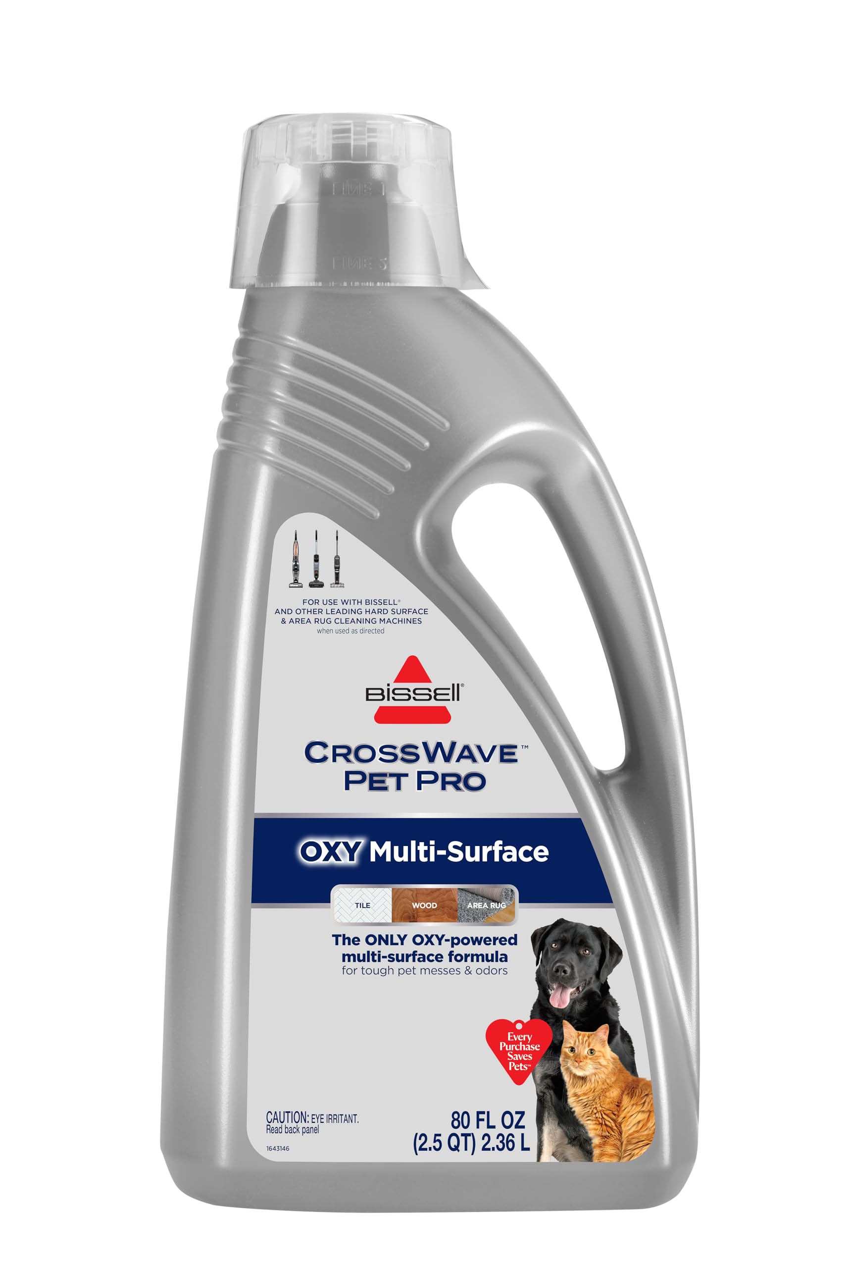 Foto 1 | Solución Limpiadora Bissell Crosswave Pet Pro Oxy 2.4l 4019g - Venta Internacional.