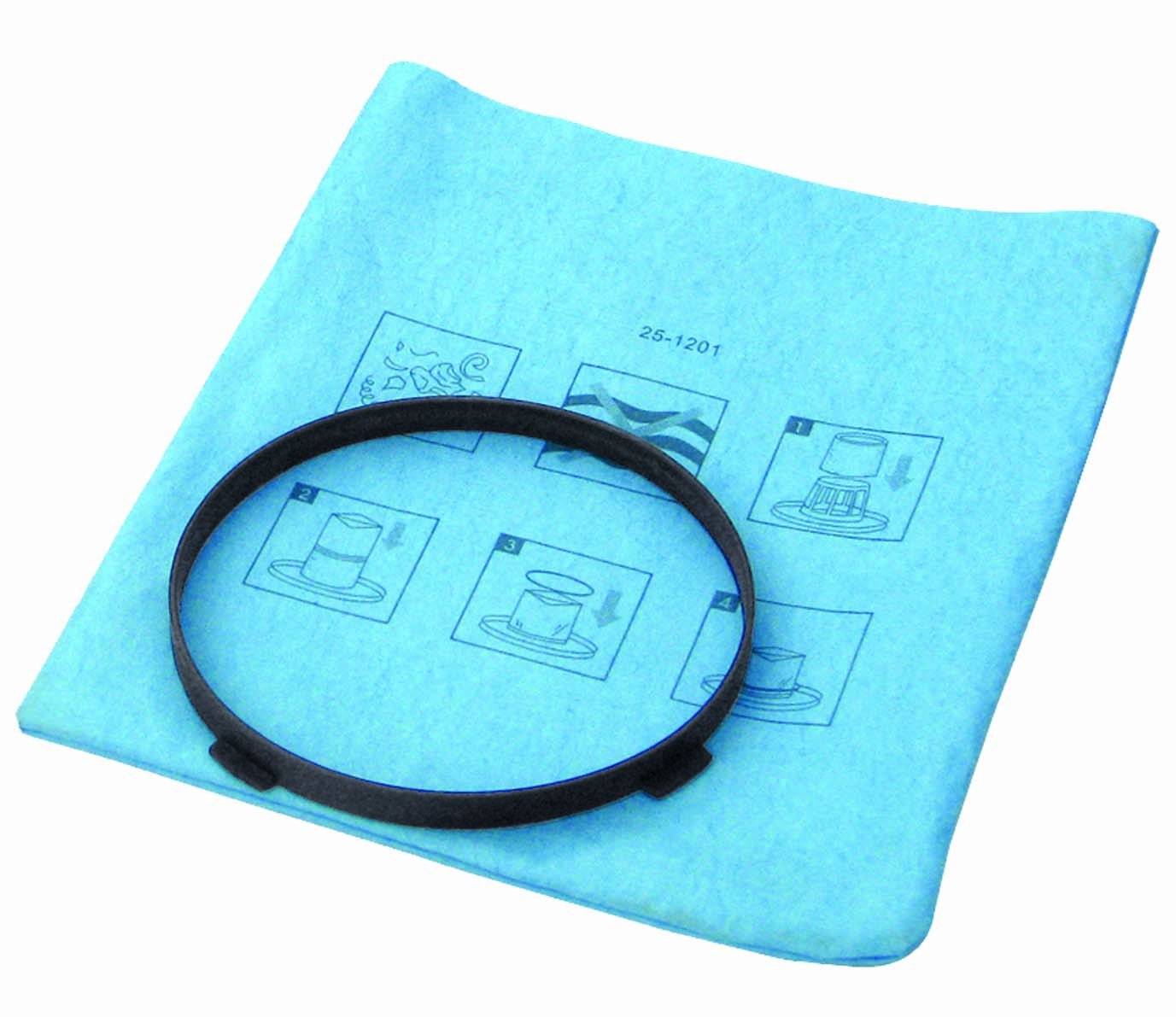 Foto 2 pulgar | Filtro Reutilizable Stanley Blue Cloth Para Aspiradoras De 1 A 5 Galones - Venta Internacional.