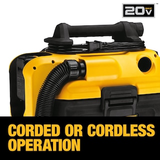 Foto 3 | Aspiradora Húmeda Y Seca Dewalt 20v Max Inalámbrica/con Cable Dcv581h - Venta Internacional.