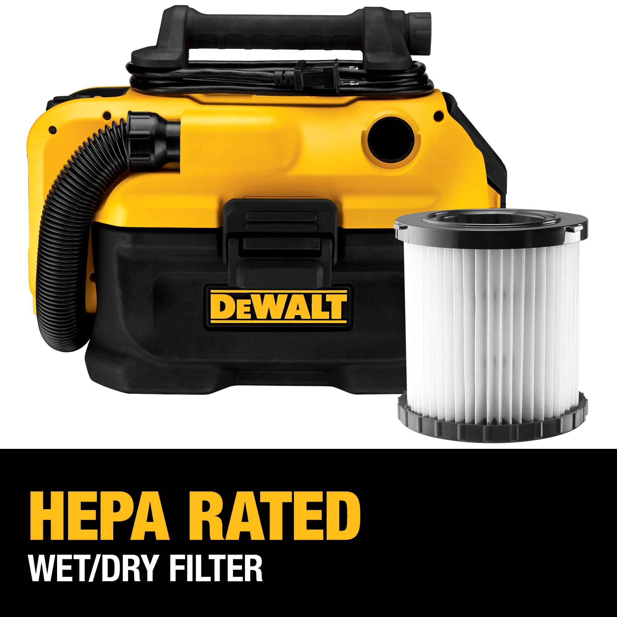 Foto 7 pulgar | Aspiradora Húmeda Y Seca Dewalt 20v Max Inalámbrica/con Cable Dcv581h - Venta Internacional.