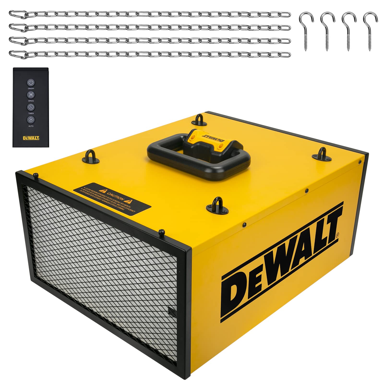 Foto 2 pulgar | Sistema De Filtración De Aire Dewalt Dwxaf101 De 3 Velocidades Para Carpintería - Venta Internacional.