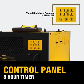Foto 4 | Sistema De Filtración De Aire Dewalt Dwxaf101 De 3 Velocidades Para Carpintería - Venta Internacional.