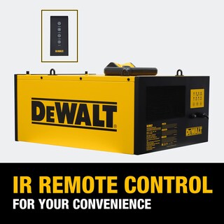 Foto 5 | Sistema De Filtración De Aire Dewalt Dwxaf101 De 3 Velocidades Para Carpintería - Venta Internacional.