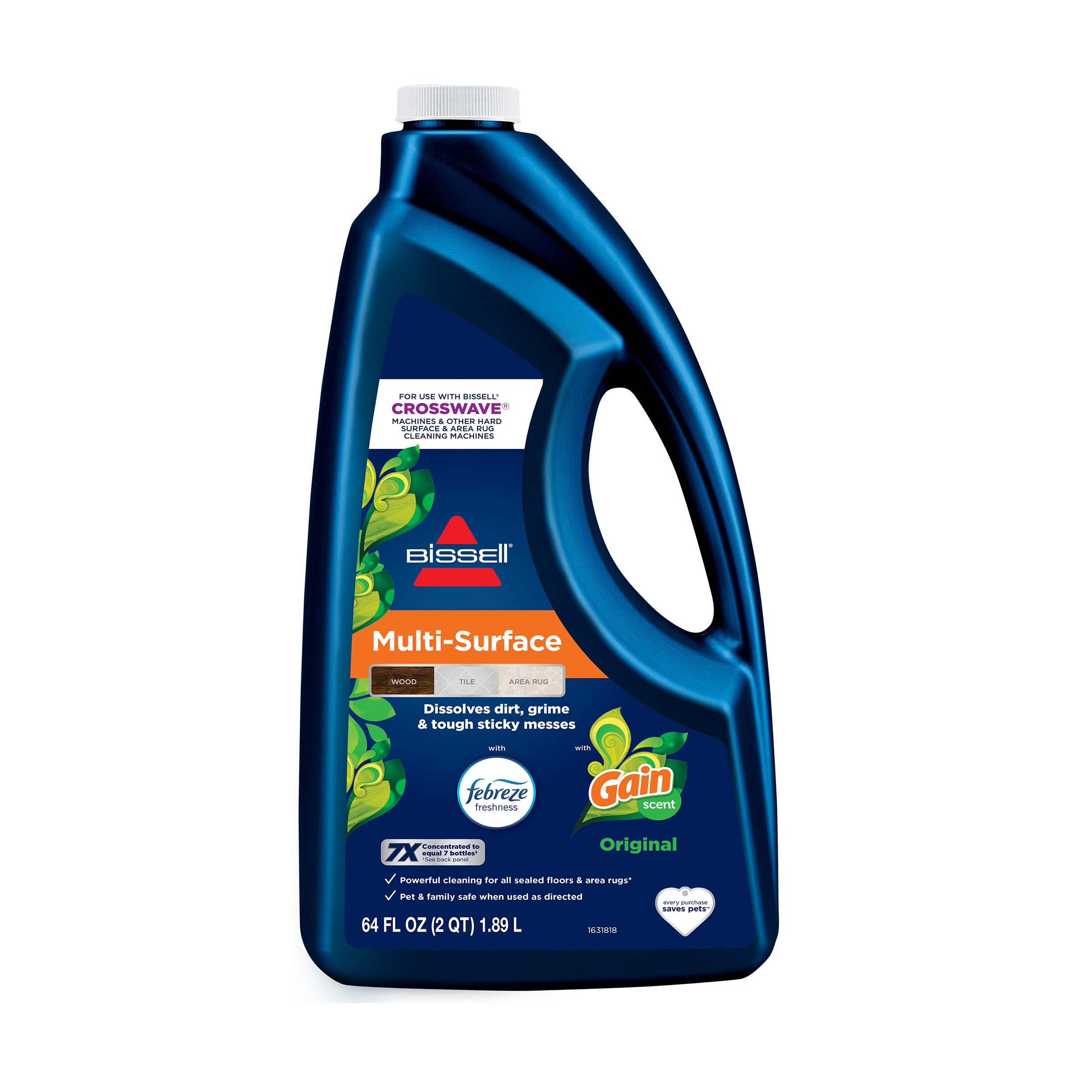Foto 1 | Solución De Limpieza Bissell Multi-surface Para Crosswave 1.9l - Venta Internacional.