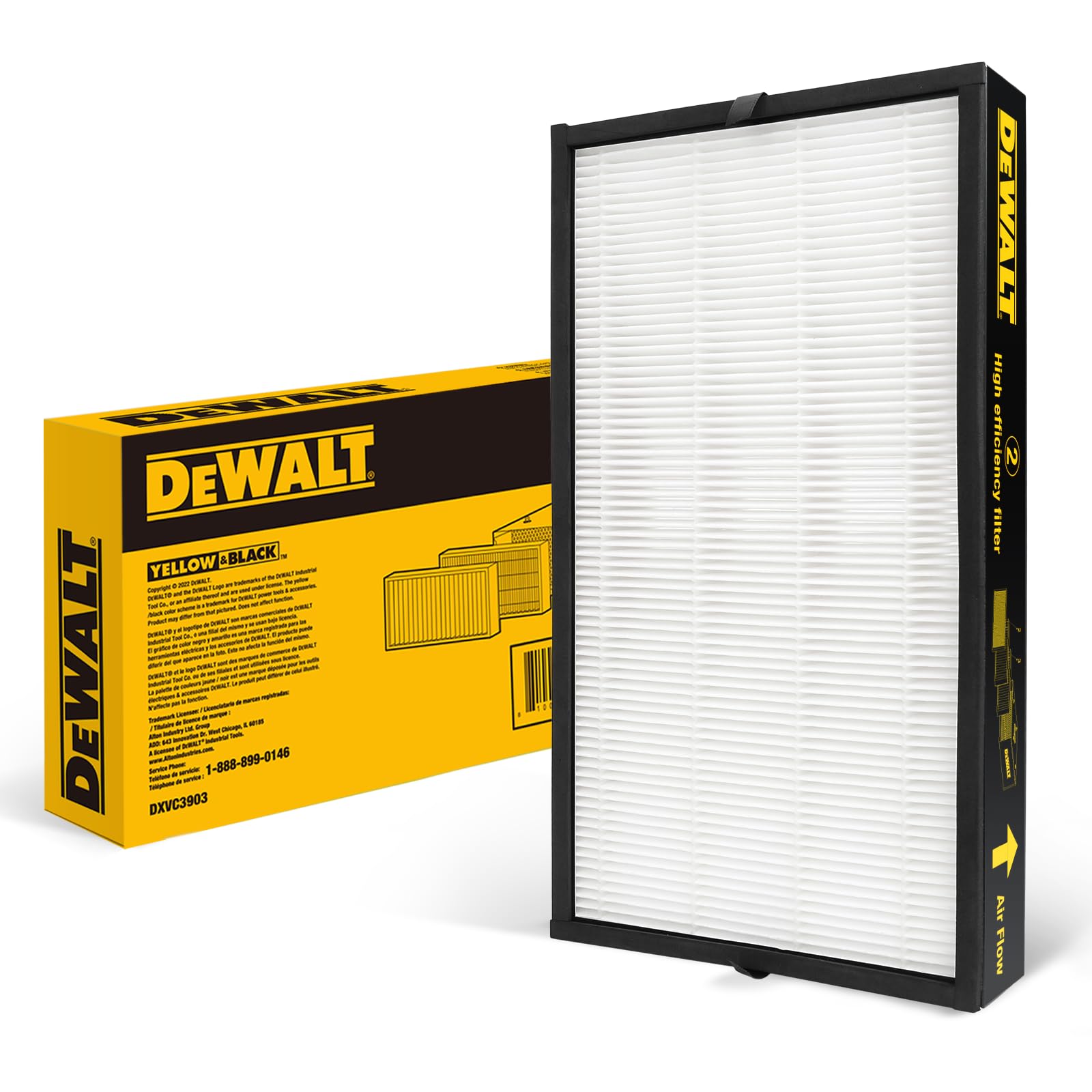 Foto 2 pulgar | Filtro De Repuesto Para Sistema De Filtración De Aire Dewalt Dxvc3903 - Venta Internacional.