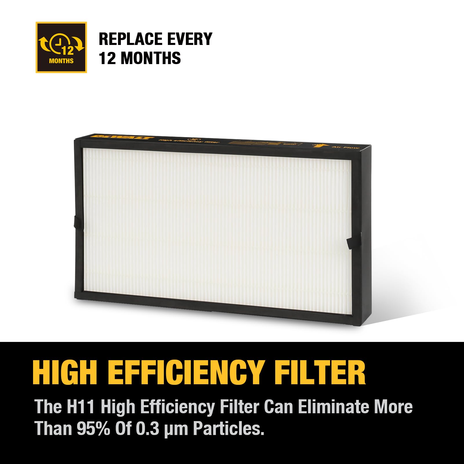 Foto 4 pulgar | Filtro De Repuesto Para Sistema De Filtración De Aire Dewalt Dxvc3903 - Venta Internacional.