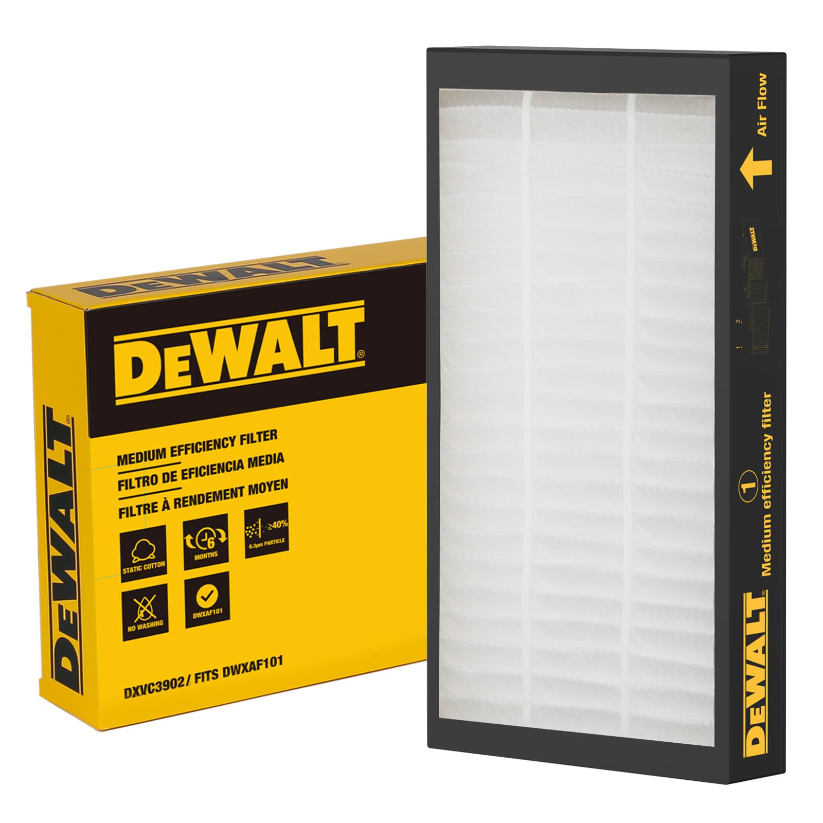 Foto 2 pulgar | Filtro De Repuesto Para Sistema De Filtración De Aire Dewalt Dxvc3902 - Venta Internacional.
