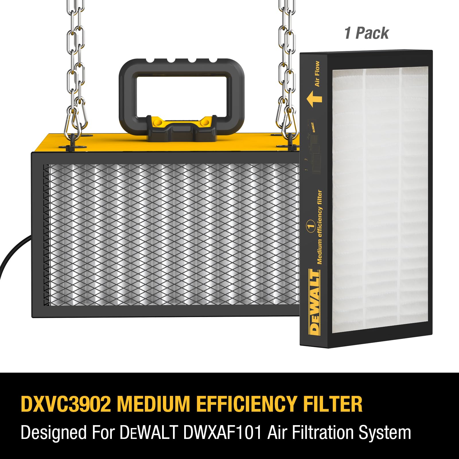 Foto 3 pulgar | Filtro De Repuesto Para Sistema De Filtración De Aire Dewalt Dxvc3902 - Venta Internacional.