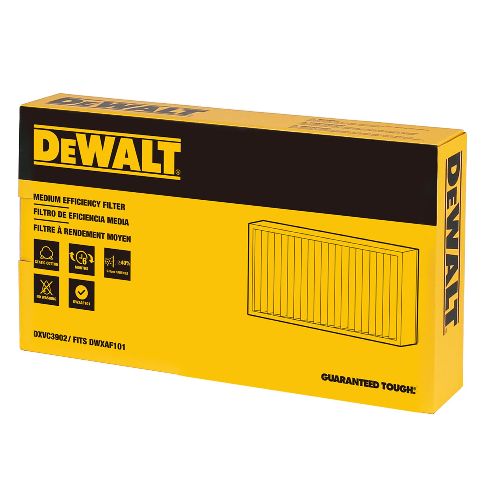 Foto 8 pulgar | Filtro De Repuesto Para Sistema De Filtración De Aire Dewalt Dxvc3902 - Venta Internacional.
