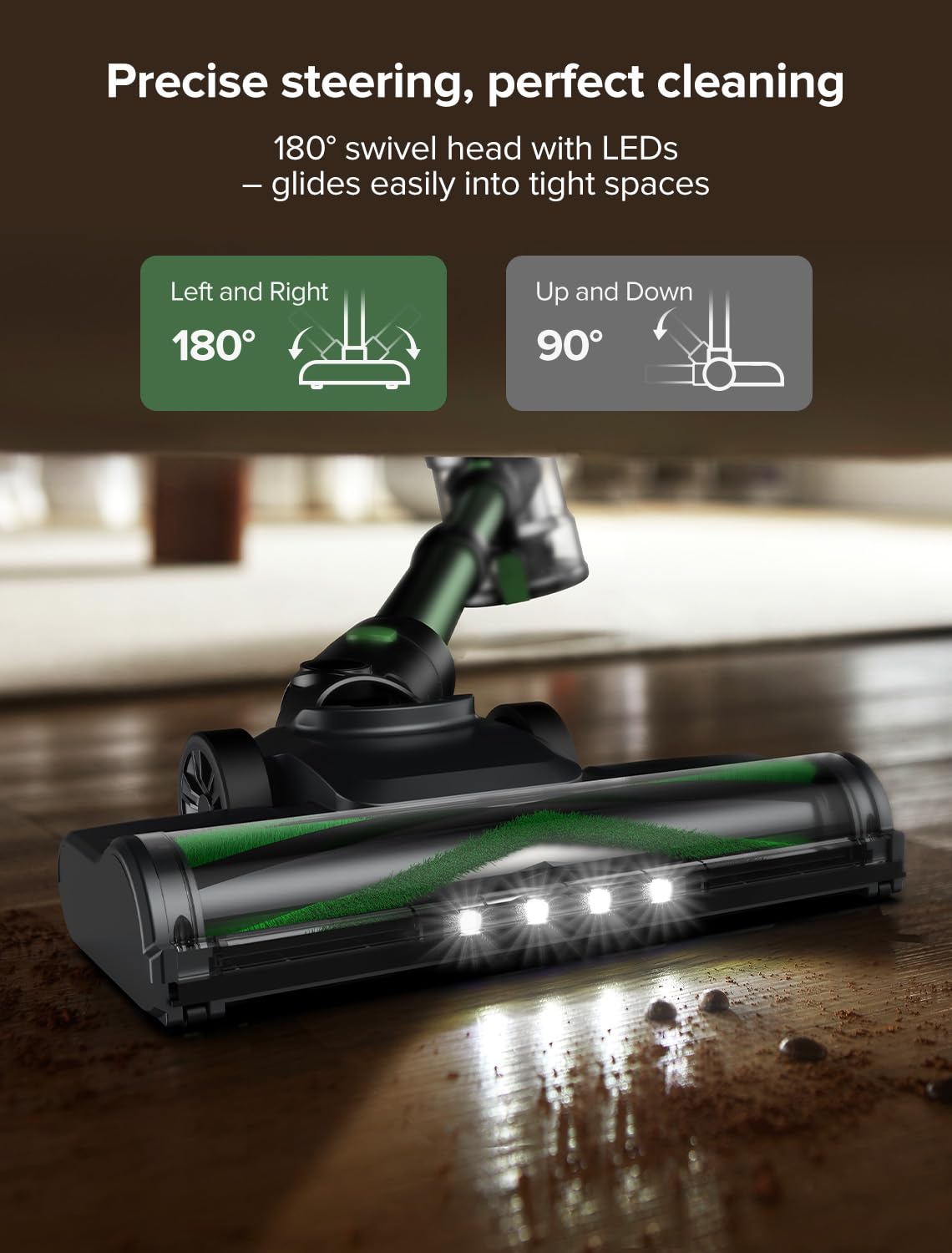 Foto 8 pulgar | Aspirador Inalámbrico Vexilar 550w/45kpa Con 45 Minutos De Funcionamiento - Venta Internacional.