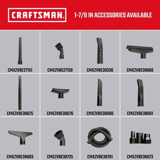 Foto 6 | Aspiradora En Seco Y Húmedo Craftsman Cmxevbe18590 34 L 4 25 Hp 9 Galones Con Accesorios - Venta Internacional.