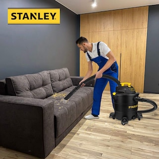 Foto 2 | Aspiradora Para Productos Húmedos Y Secos Stanley Sl18199p 12 Galones 5.5 Peak Hp Negra - Venta Internacional.