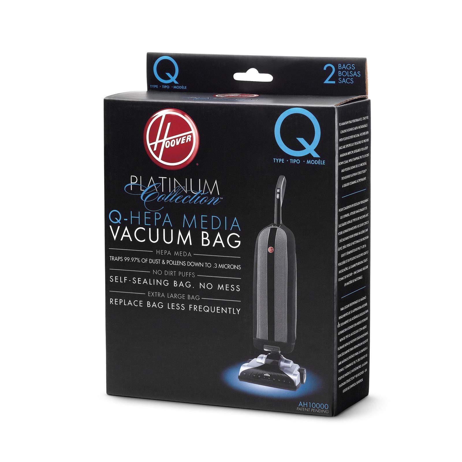 Foto 2 | Bolsas Para Aspiradora Hoover Platinum Upright Vacs Type Q - Venta Internacional.