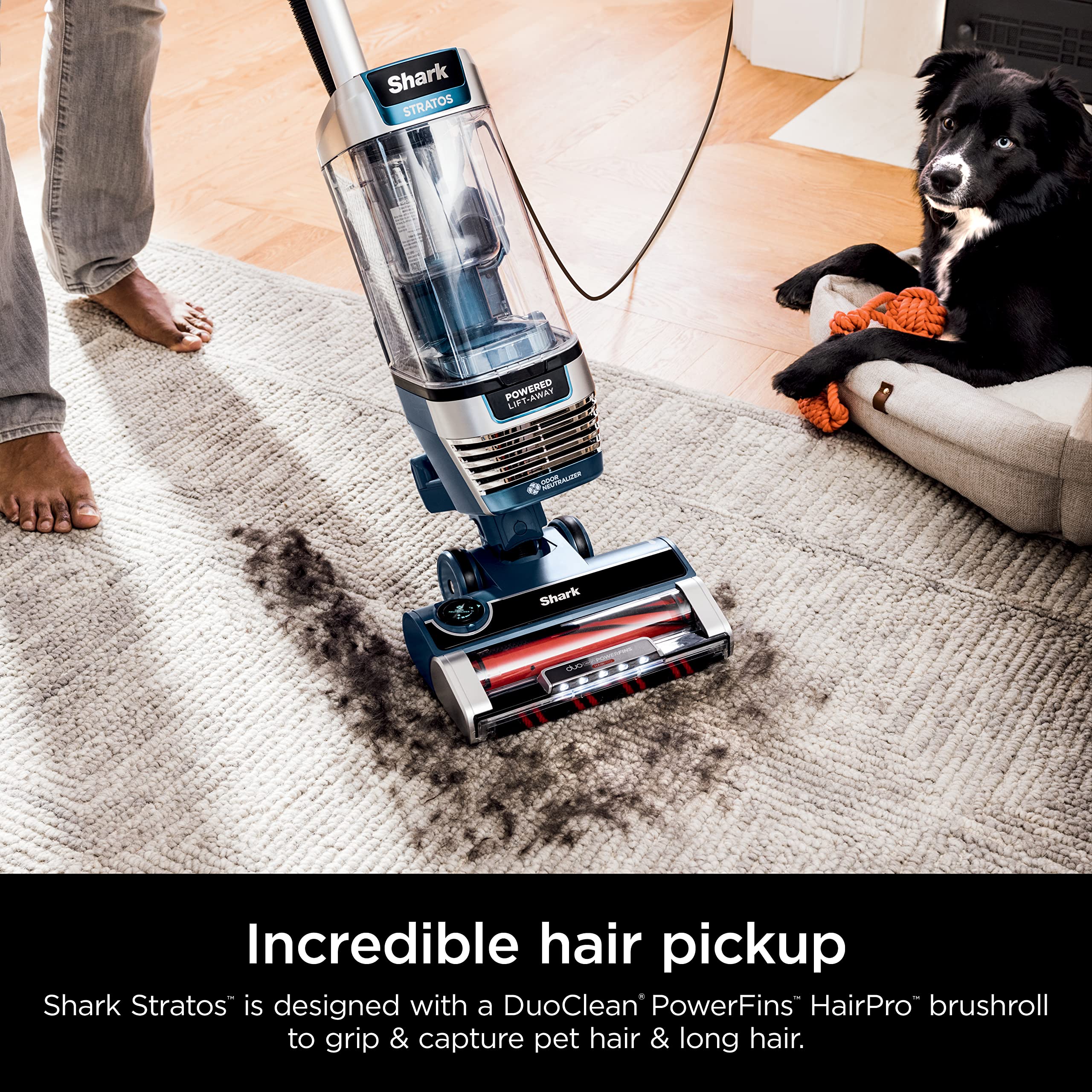 Foto 6 | Aspirador Vertical Shark Az3002 Stratos Navy - Venta Internacional.