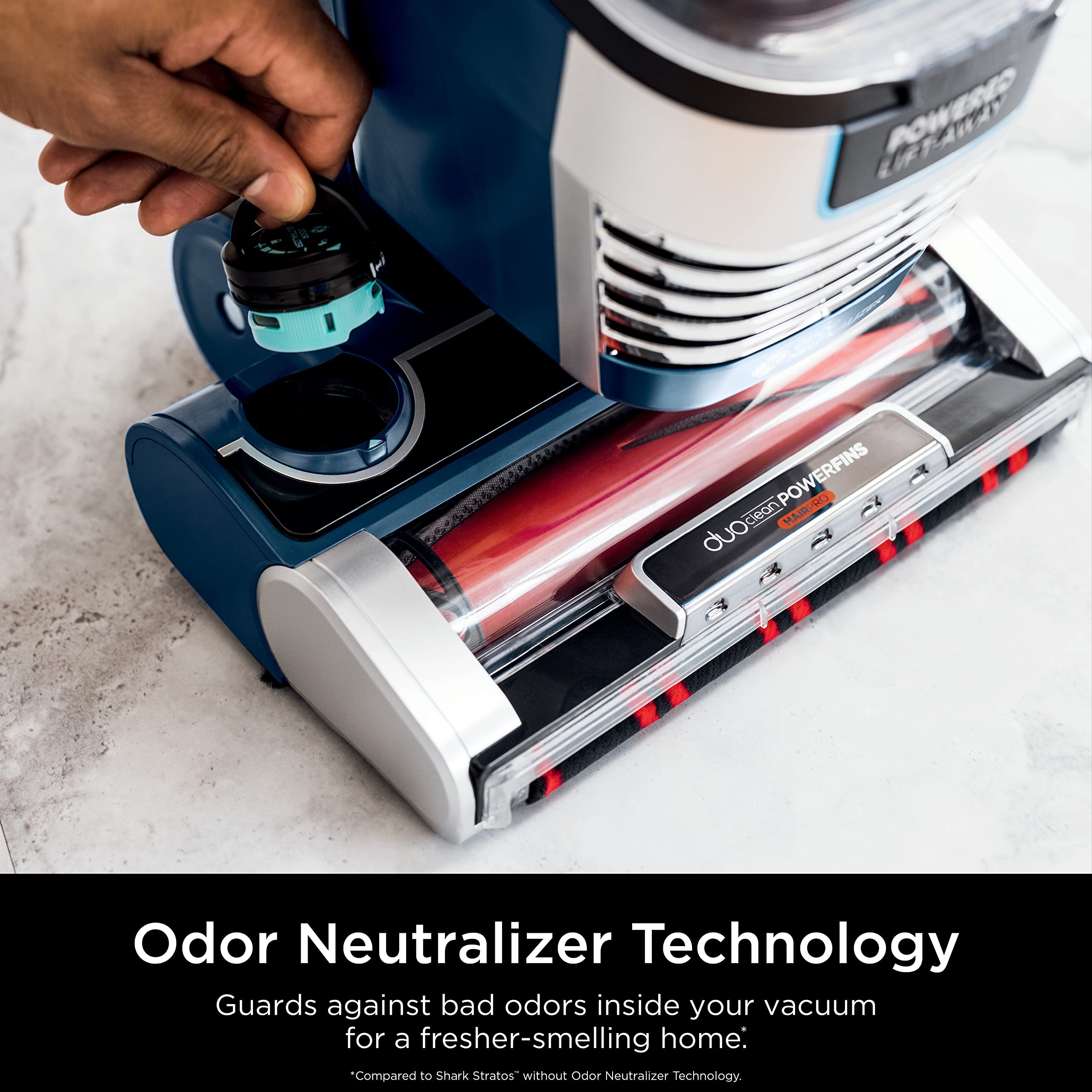 Foto 7 | Aspirador Vertical Shark Az3002 Stratos Navy - Venta Internacional.