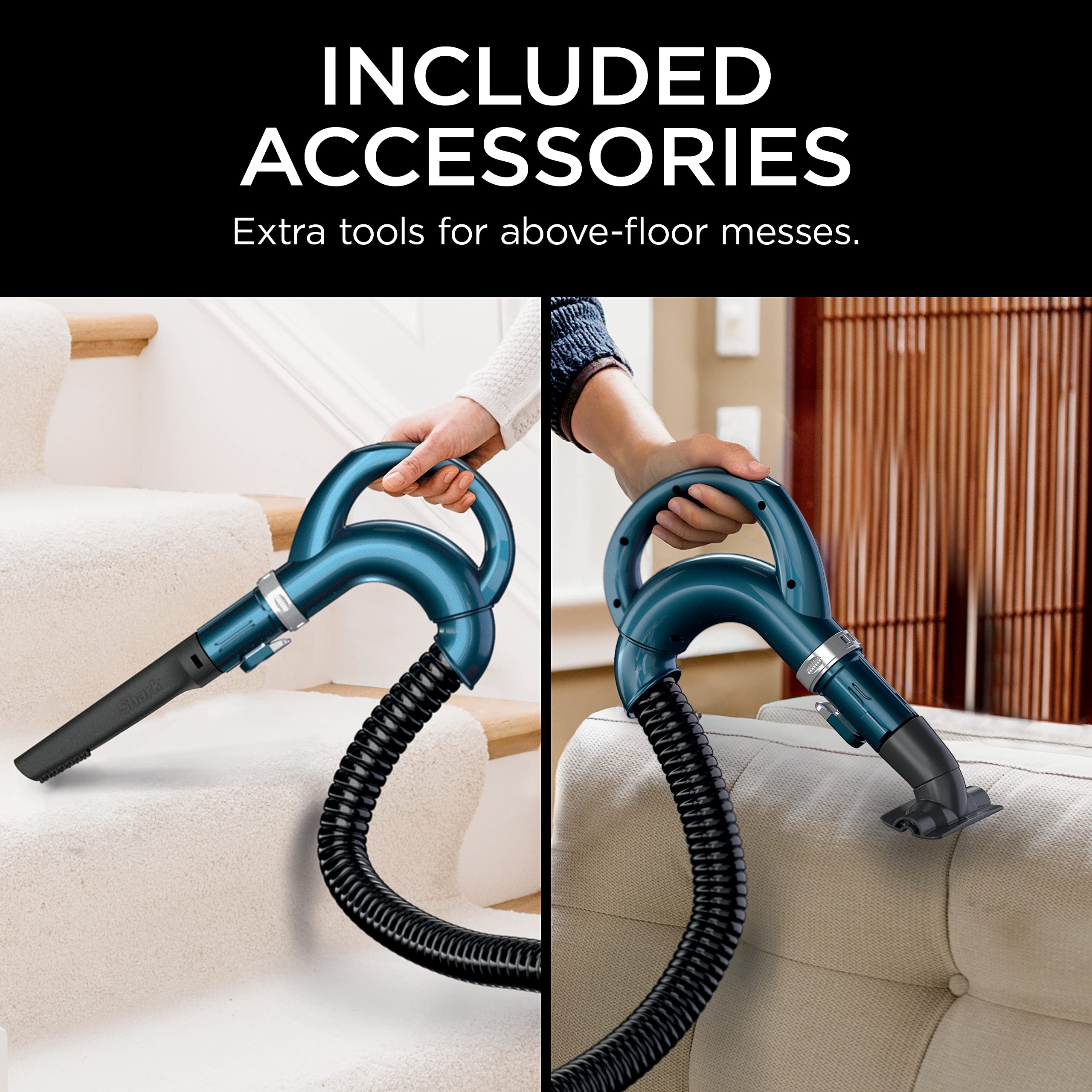 Foto 7 pulgar | Aspirador Shark Zu503amz Navigator Lift-away, Color Verde Azulado - Venta Internacional.
