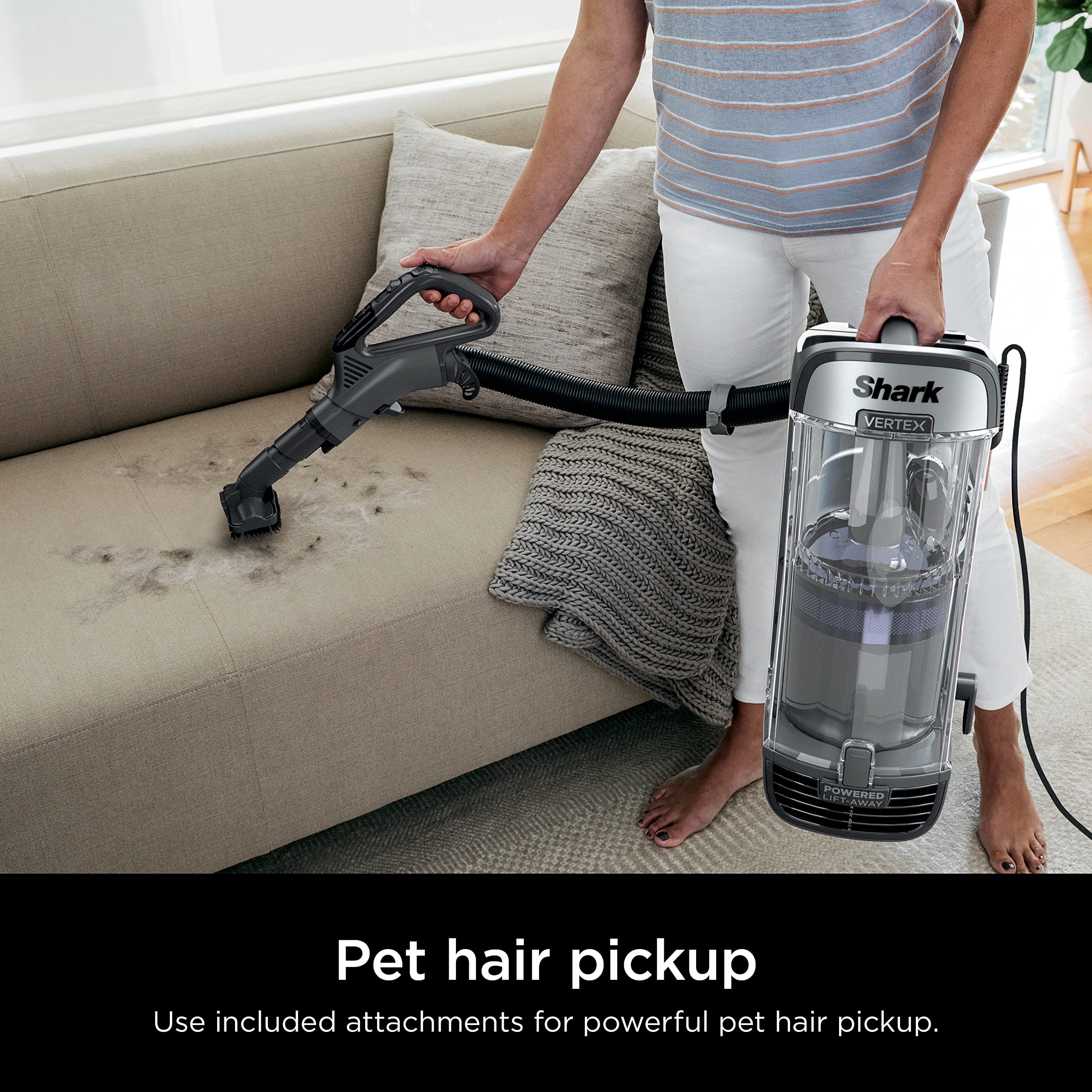 Foto 5 | Aspiradora Vertical Shark Gris-Venta Internacional