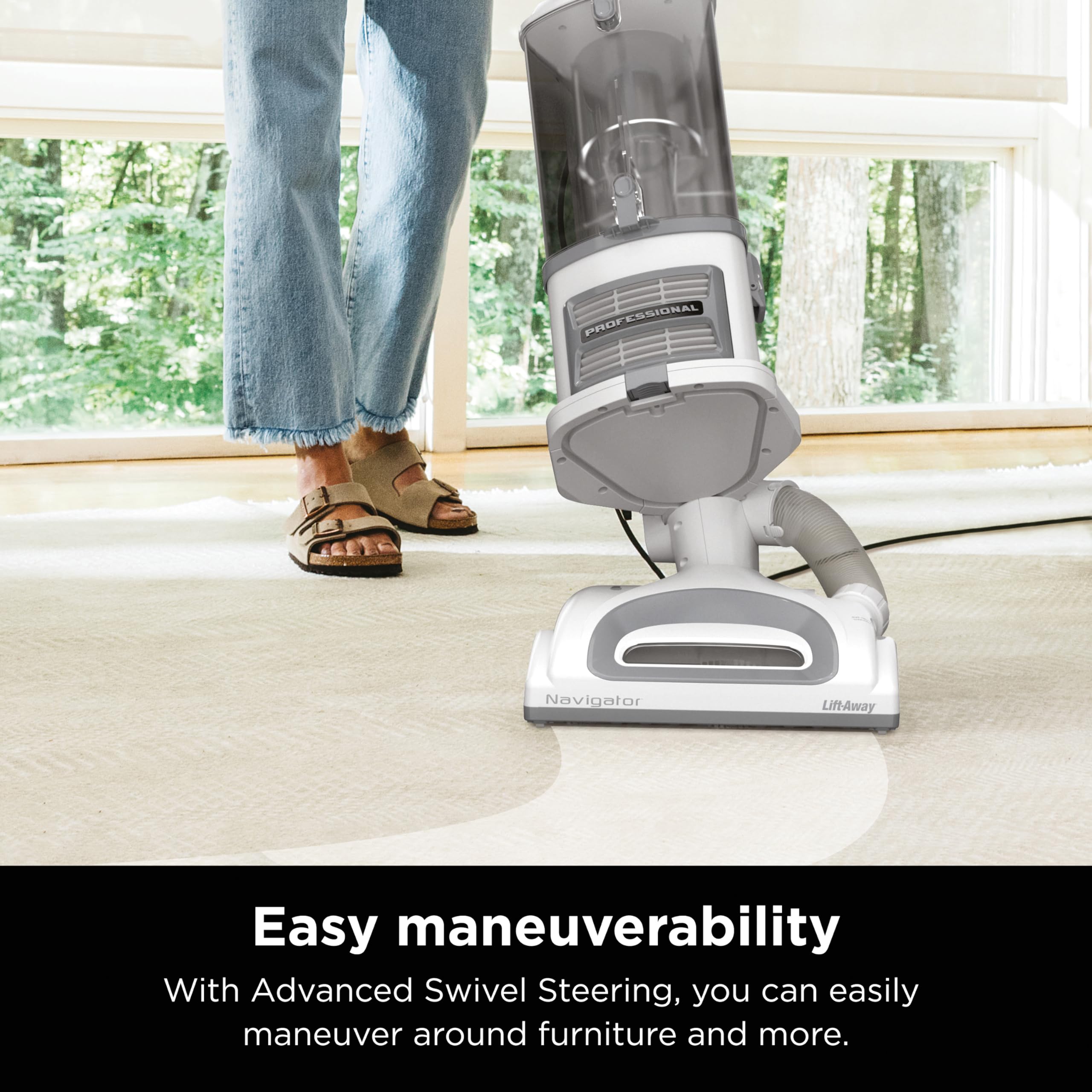 Foto 3 pulgar | Aspiradora Vertical Shark Navigator Lift-away Nv356e Blanco/plateado - Venta Internacional.