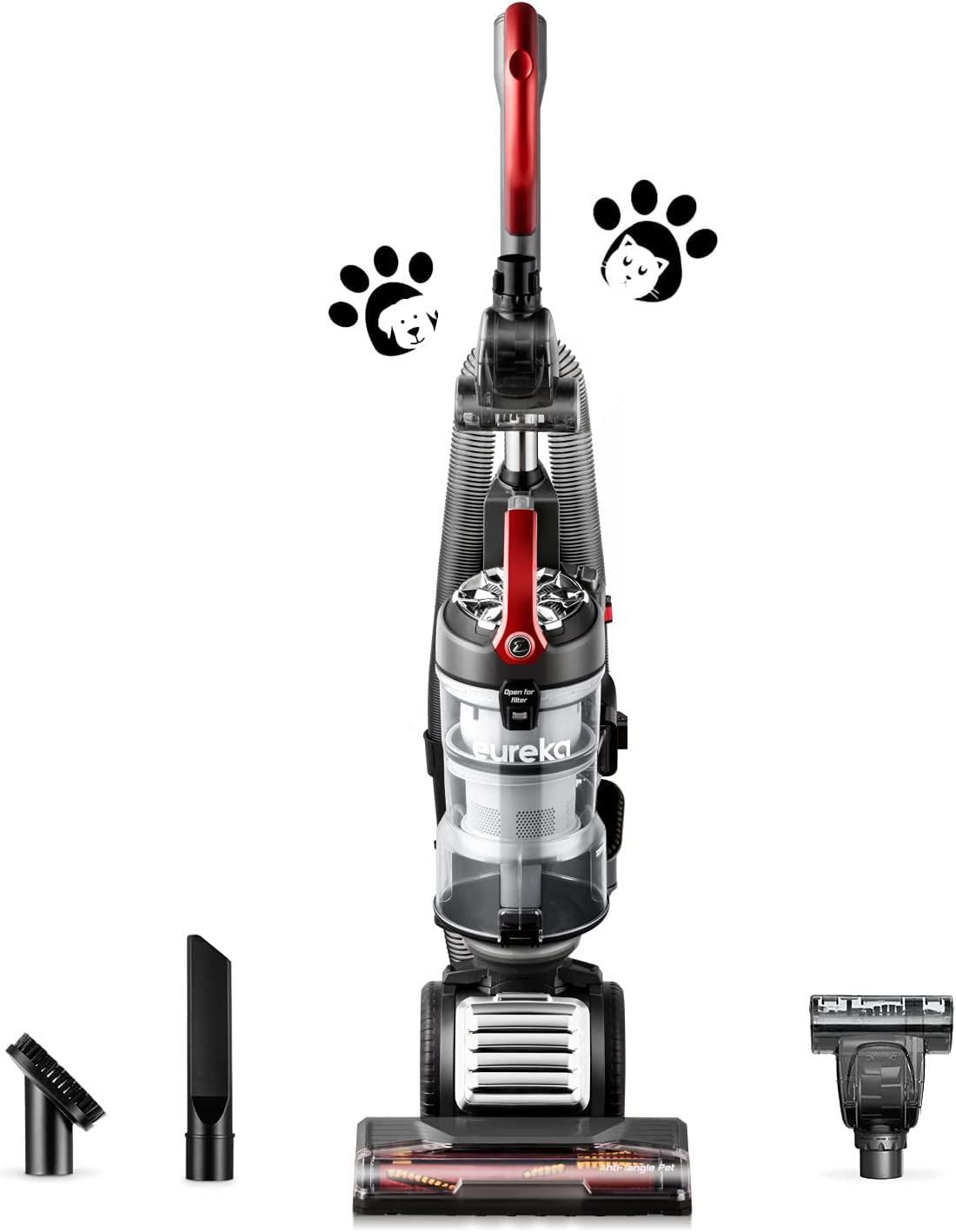 Foto 2 pulgar | Aspirador Eureka Floorrover Elite Neu630 Rojo Sin Bolsa - Venta Internacional