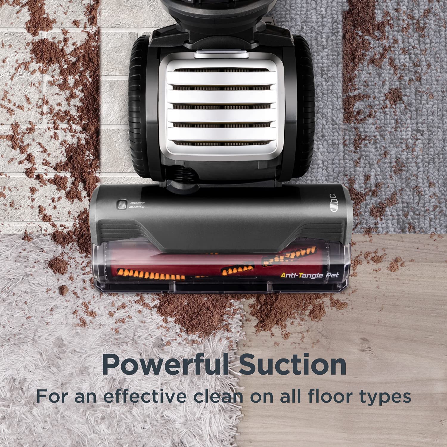 Foto 3 pulgar | Aspirador Eureka Floorrover Elite Neu630 Rojo Sin Bolsa - Venta Internacional