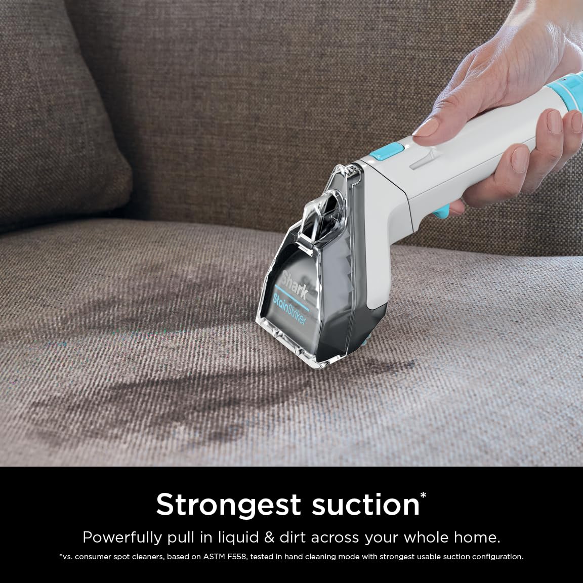 Foto 3 | Reacondicionado Eliminador De Manchas Y Manchas Shark Px201 Stainstriker, Color Blanco - Venta Internacional.