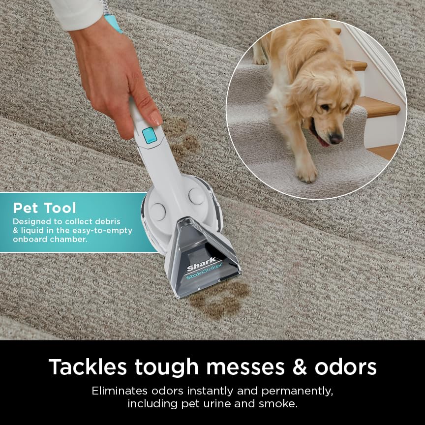 Foto 5 pulgar | Reacondicionado Eliminador De Manchas Y Manchas Shark Px201 Stainstriker, Color Blanco - Venta Internacional.