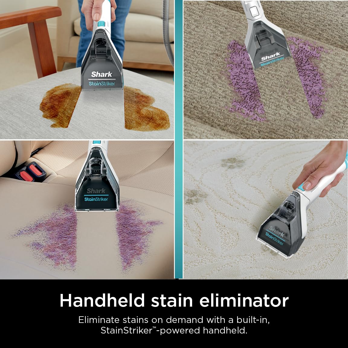 Foto 6 pulgar | Reacondicionado Eliminador De Manchas Y Manchas Shark Px201 Stainstriker, Color Blanco - Venta Internacional.