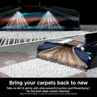 Foto 3 | Reacondicionado Limpiador De Alfombras Shark R-ex200 Carpetxpert Stain Striker Navy - Venta Internacional.