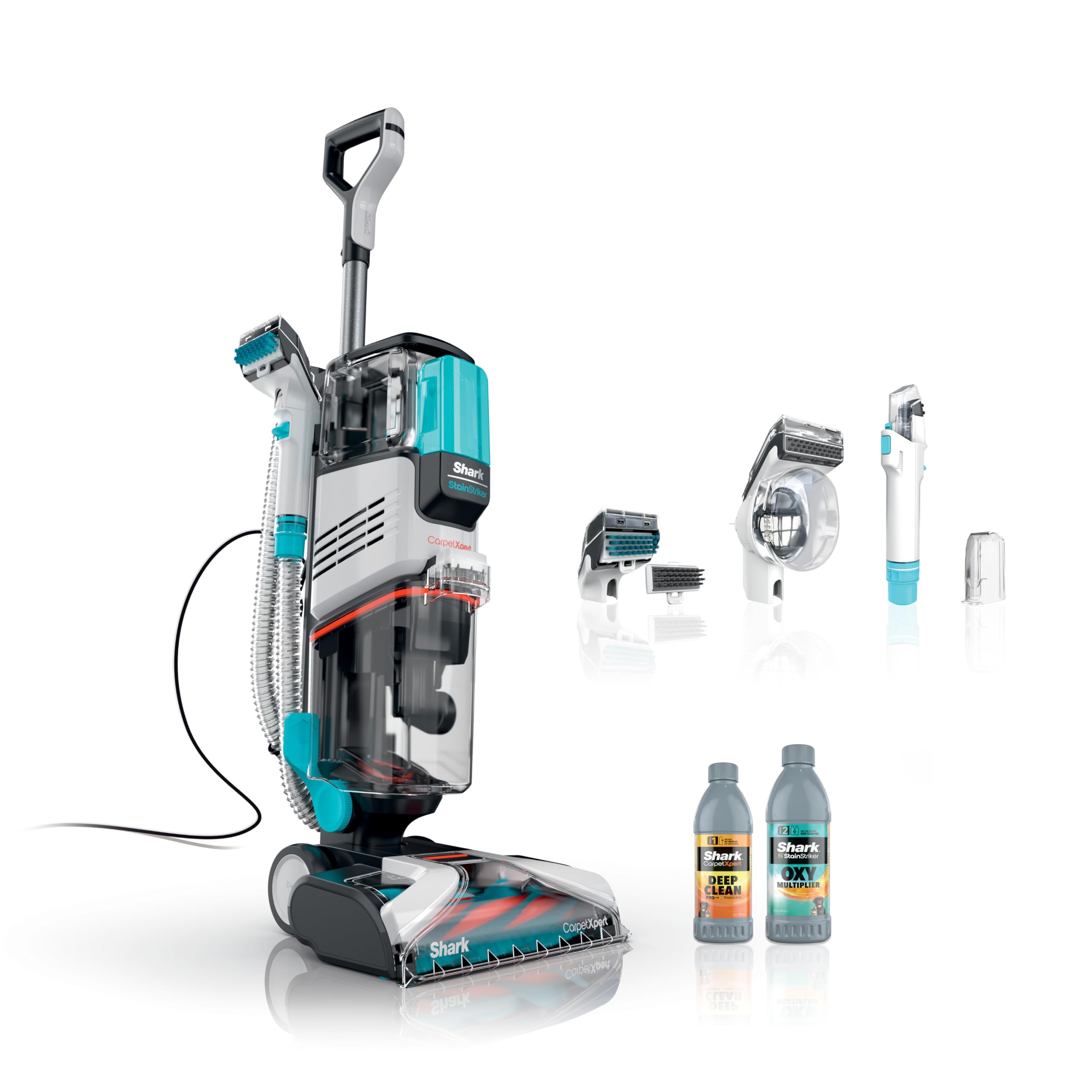 Foto 1 | Reacondicionado Limpiador De Alfombras Shark R- Ex201 Carpetexpert Stain Striker Cyan - Venta Internacional.