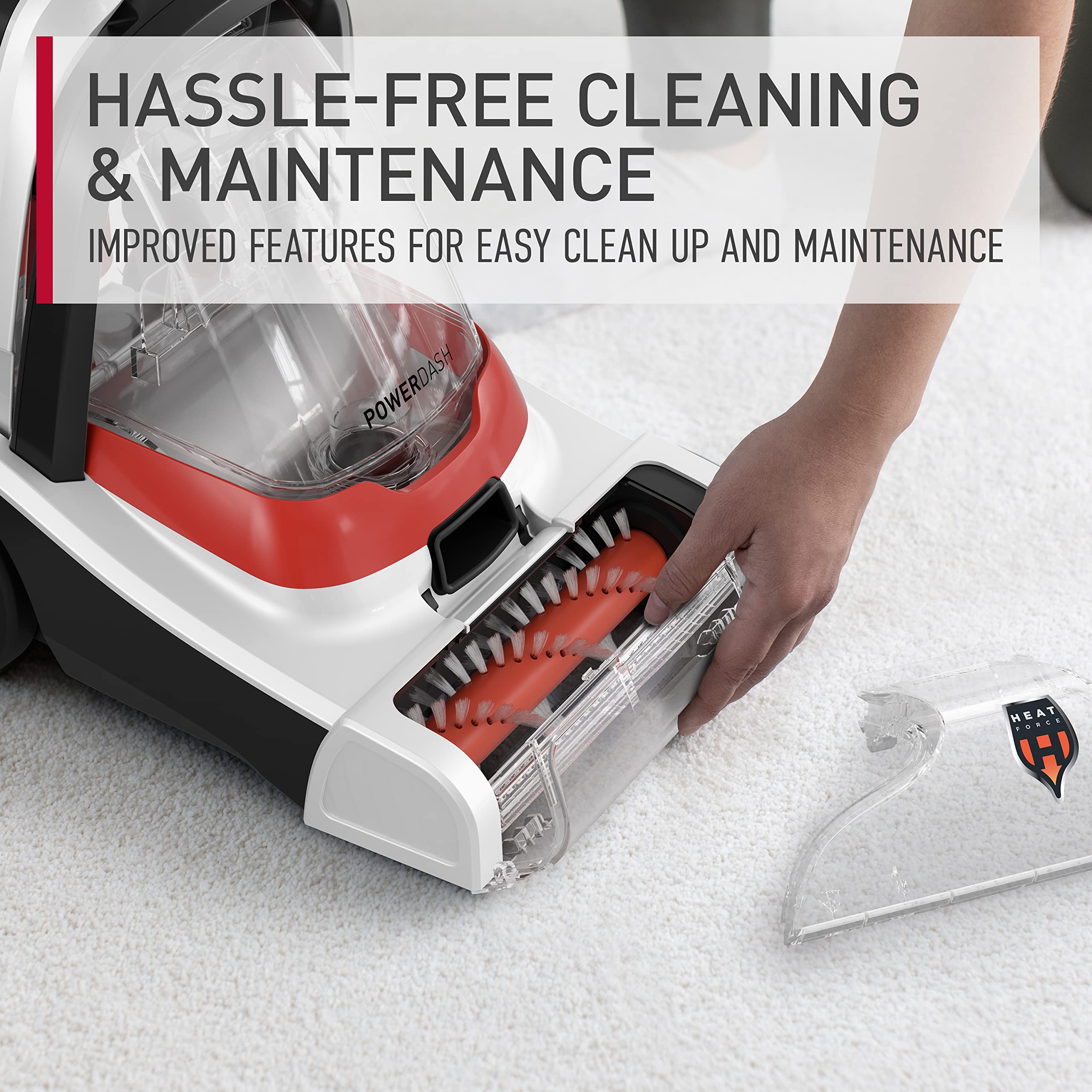 Foto 7 | Limpiador De Alfombras Hoover Powerdash Pet+ Compact Fh50751 Blanco - Venta Internacional.