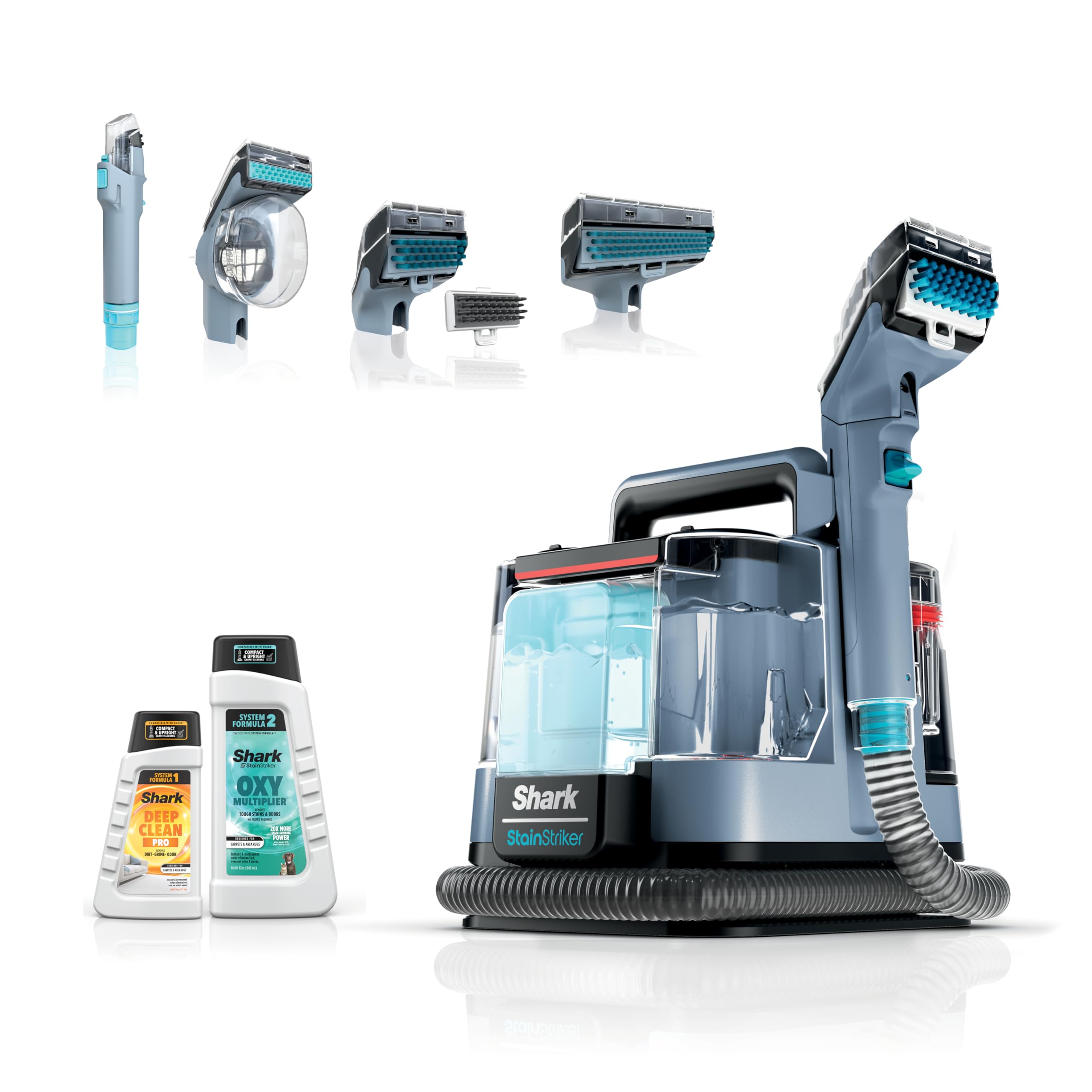 Foto 1 | Máquina Limpiadora De Alfombras Shark Stainstriker Px202brn Nordic Blue - Venta Internacional.