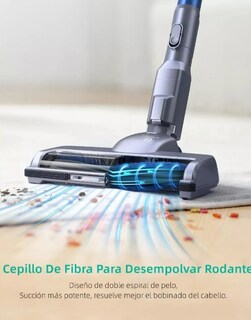 Foto 3 | Xtellar Aspiradora Inalámbrica 6 En 1 Potente, Multiuso Y Ligera, 200w En Elegante Tonalidad Gris Y Azul.